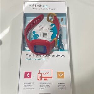Fitbit Zip Wireless Activity Tracker - Red